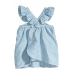 Платье H&M 92см, голубой полоска (42295)