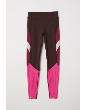 Спортивные леггинсы H&M M, розовый (47826)