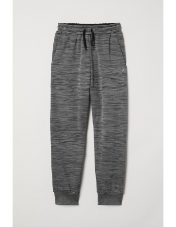 Спортивные брюки H&M 170см, темно серый меланж (39916)