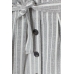 Юбка H&M 34, серо белый полоска (41052)