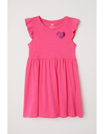 Плаття H&M 134 140см, рожевий сердечки (19485)