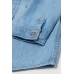 Рубашка H&M 92см, голубой (22214)