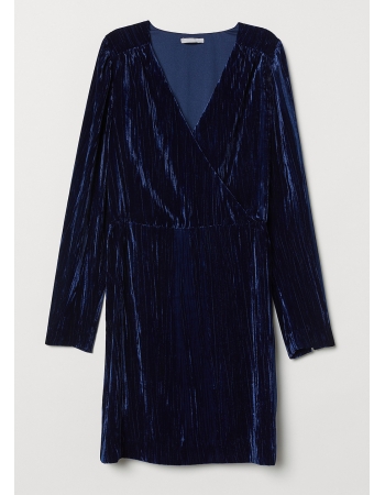 Платье H&M 32, темно синий (37252)