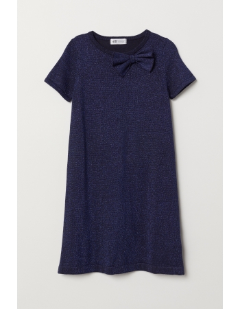 Платье H&M 98 104см, темно синий (31304)