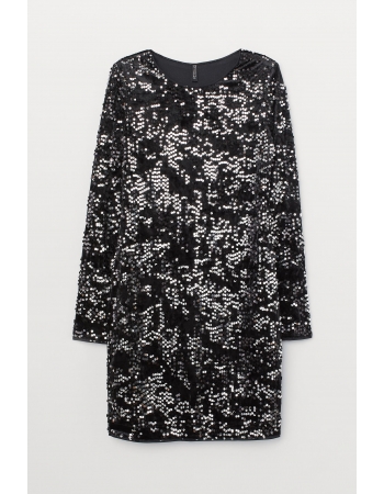 Платье H&M 34, черный (52319)