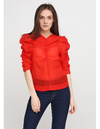 Блуза H&M 42, червоний (37665)