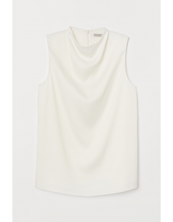 Блуза H&M 34, молочный (54115)