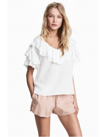 Блуза H&M 36, белый (40998)