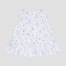 Блуза H&M 86см, белый цветочки (55376)