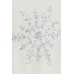 Джемпер H&M 104см, білий сніжинка (44296)