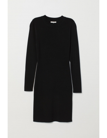 Платье H&M XL, черный (63788)
