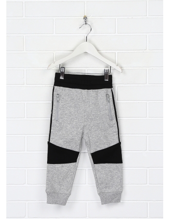 Спортивні штани H&M 140см, сіро чорний (39282)