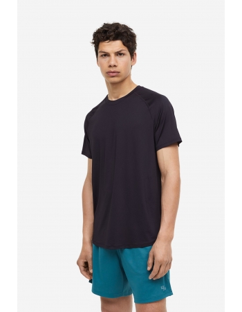 Спортивная футболка H&M M, черный (70281)