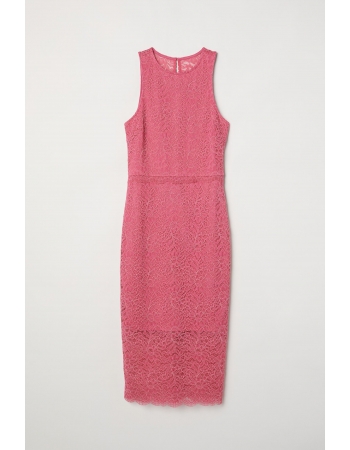 Платье H&M 32, розовый (64182)