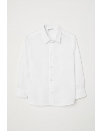 Рубашка H&M 110см, белый (31854)