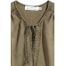 Блуза H&M 34, хаки (39512)