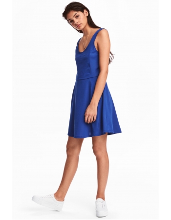 Платье H&M 32, синий (41745)