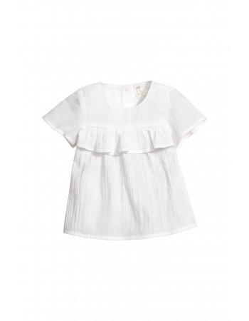 Блуза H&M 80см, білий (52250)