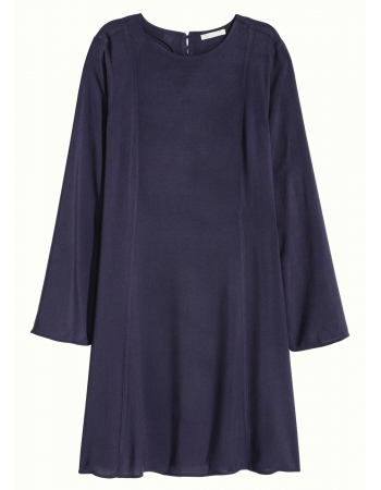 Платье H&M 44, темно синий (35732)