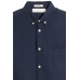 Рубашка H&M S, темно синий (42798)
