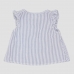Блуза H&M 68см, біло синій смужка (38462)