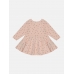 Сукня H&M 68см, світло рожевий горох (50935)