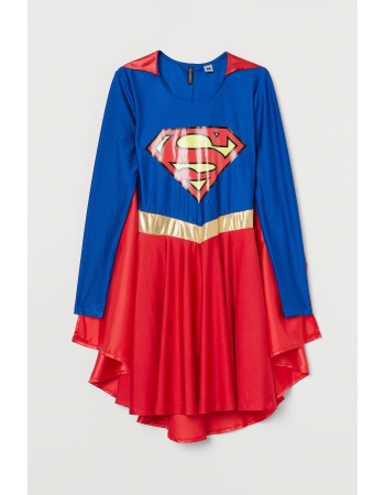 Карнавальний костюм «Супергерл» H&M XL, червоний (53269)