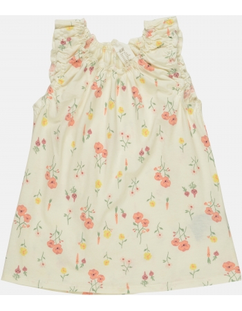 Платье H&M 98см, молочный цветы (50398)