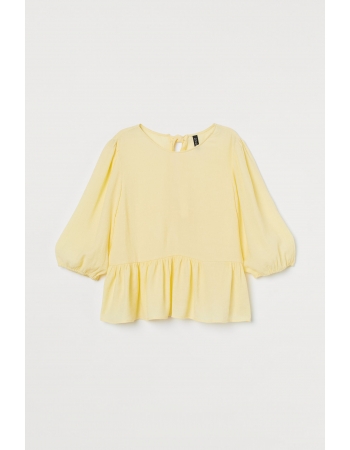 Блуза H&M 38, жовтий (53406)