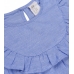 Блуза с повязкой H&M 86см, голубой (38671)