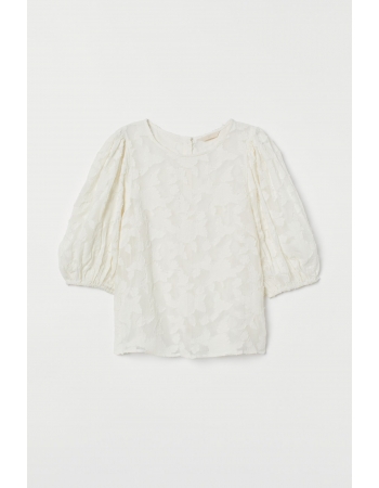 Блуза H&M 34, білий (58676)