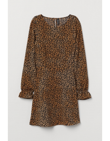 Сукня H&M 36, леопардова (63486)
