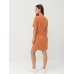 Сукня футболка Monki S, світло коричневе (40411)