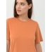 Платье футболка Monki S, светло коричневый (40411)